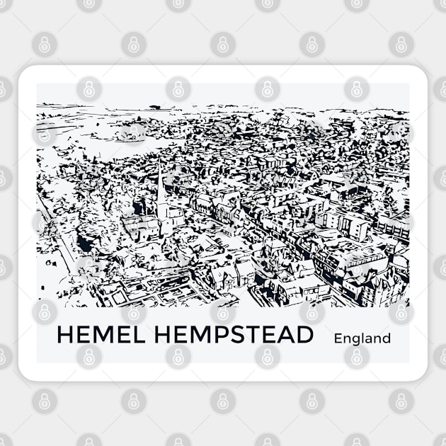 Hemel Hempstead England Magnet by Lakeric